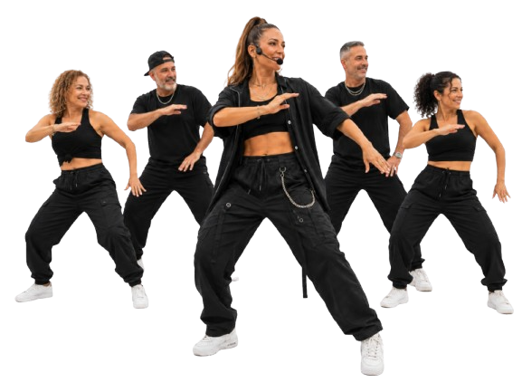 Plantilla flyer Baile Mayores con Martha