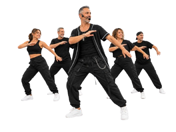 Plantilla flyer Baile Mayores con Paco